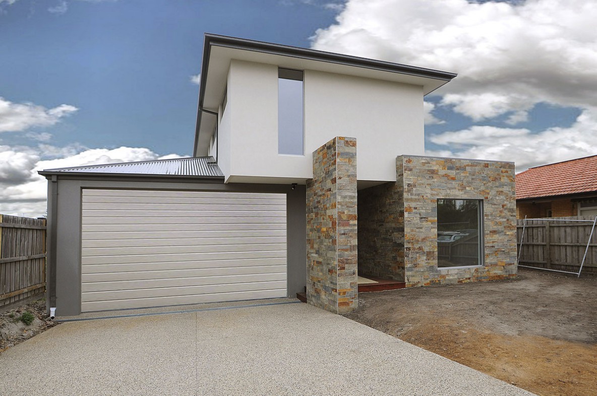 Aspendale new home double story luxury render brick