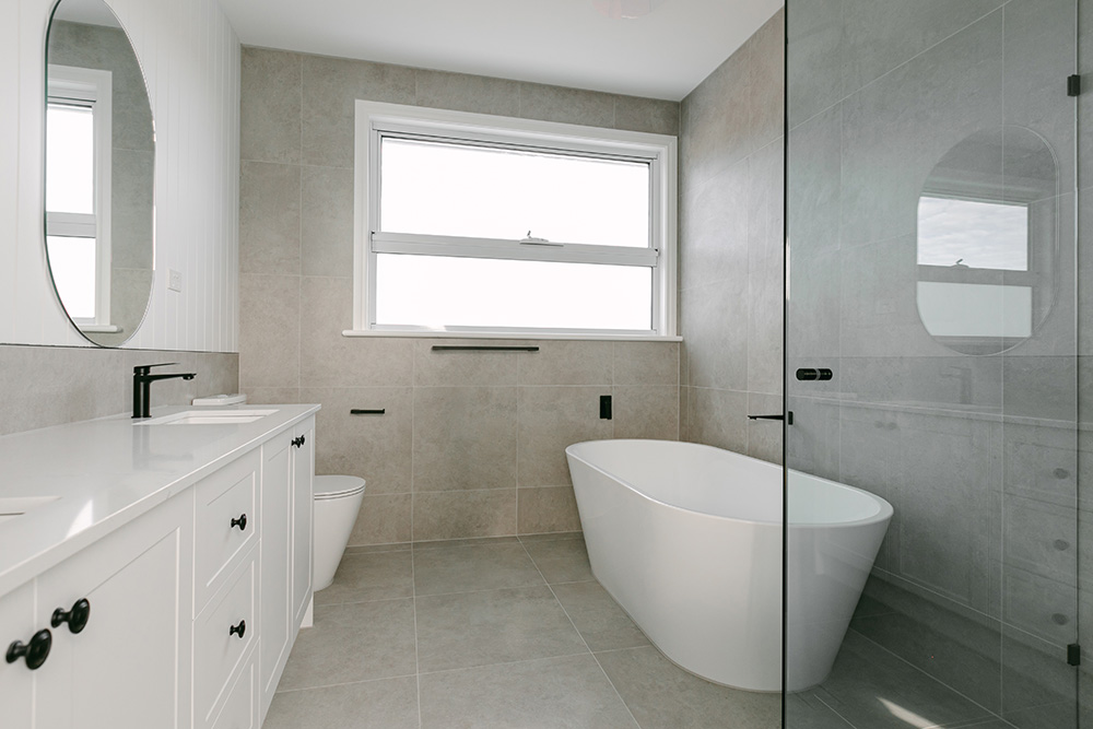 New Home House Mornington Peninsula Bayside Melbourne Mitcham Bathroom